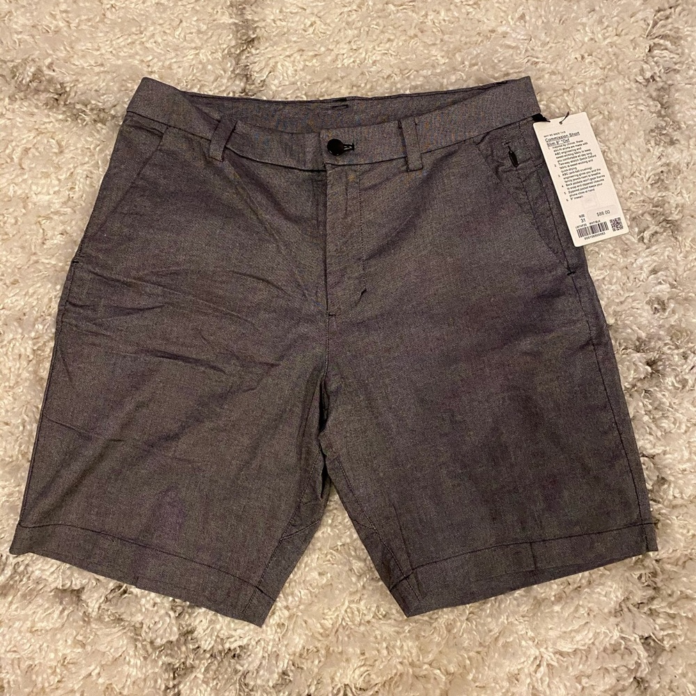 lululemon gray short